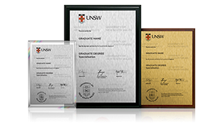 Degree Plaques